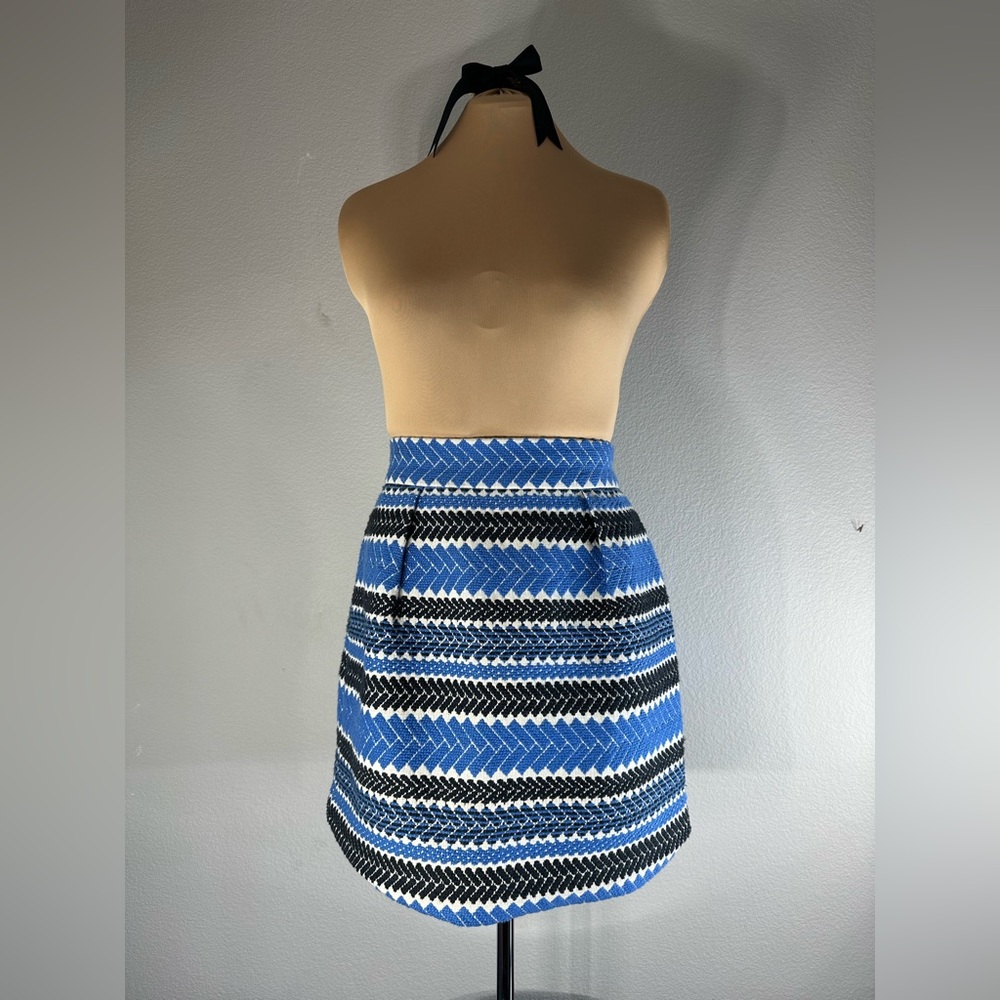 Anthropologie | Nomad by Morgan Carper | Skirt | Size Medium | Blue and Black